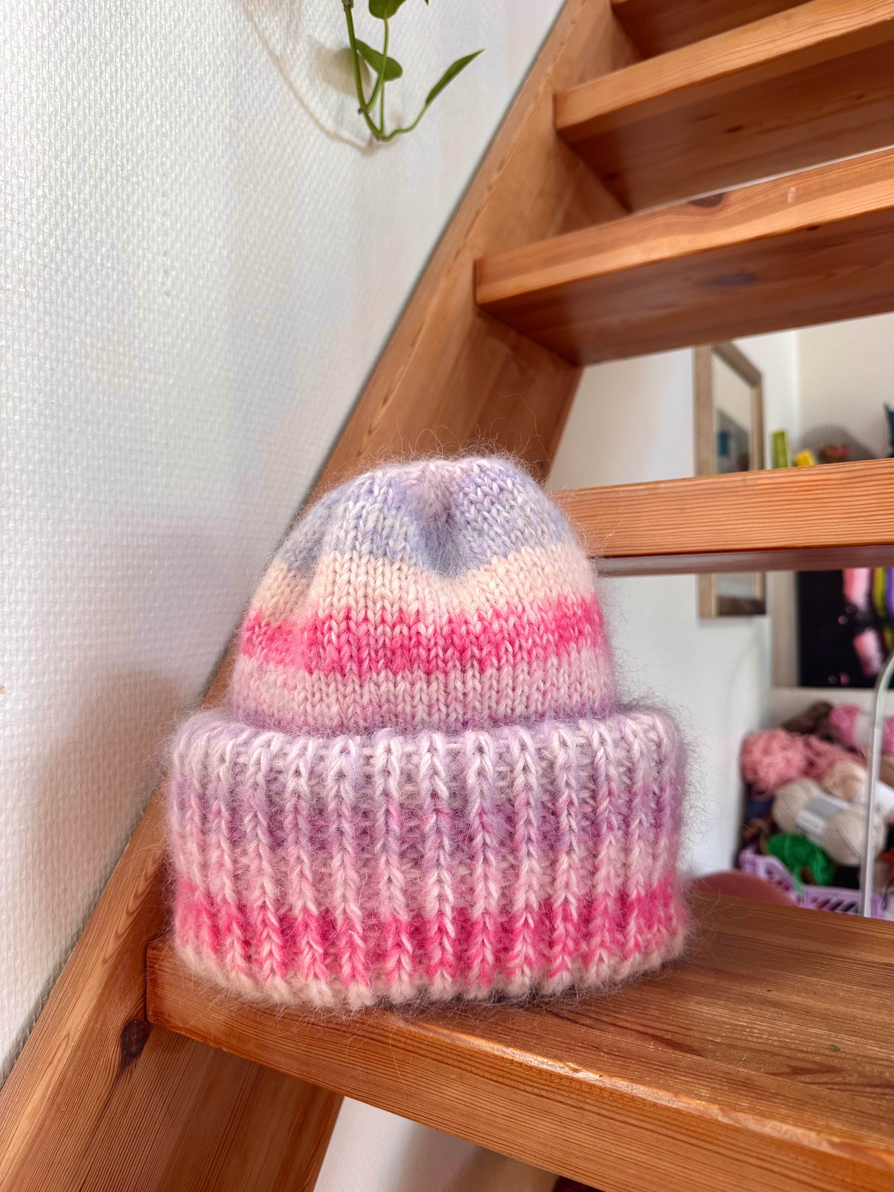 Muhkupipo LUXE Ombre Multicolor Lilac-Pink